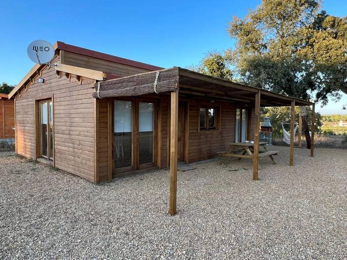 Casa de vacaciones para 6 personas, con vistas y jardín, Se admiten mascotas en Melides