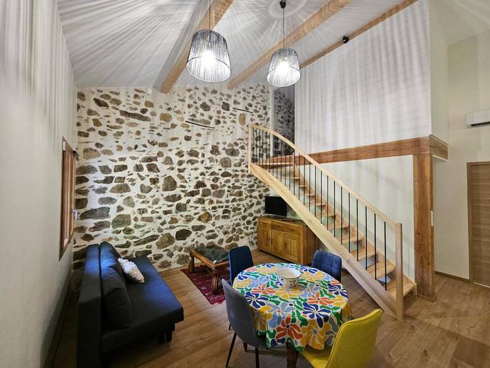 Gîte pour 5 personnes, avec vue à Saint-Jean-de-Buèges