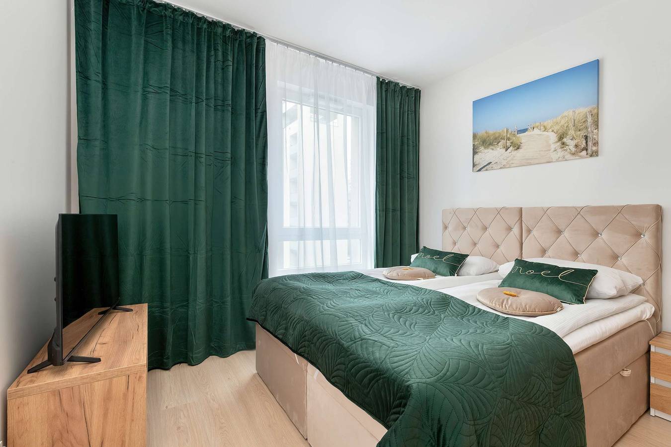 Cały apartament, Spacious Apartment | 2 Parking Spaces | View Terrace in Gdańsk, Zatoka Gdańska