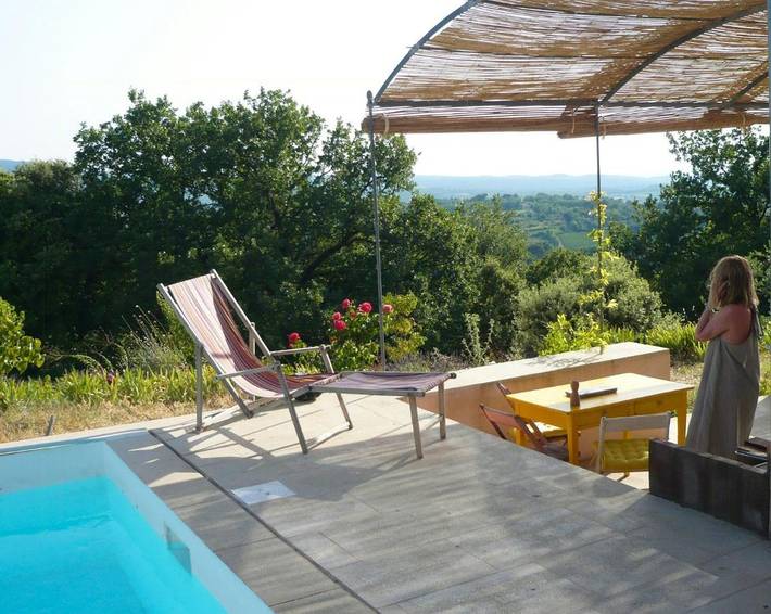 Maison de vacances pour 8 personnes, avec terrasse et piscine