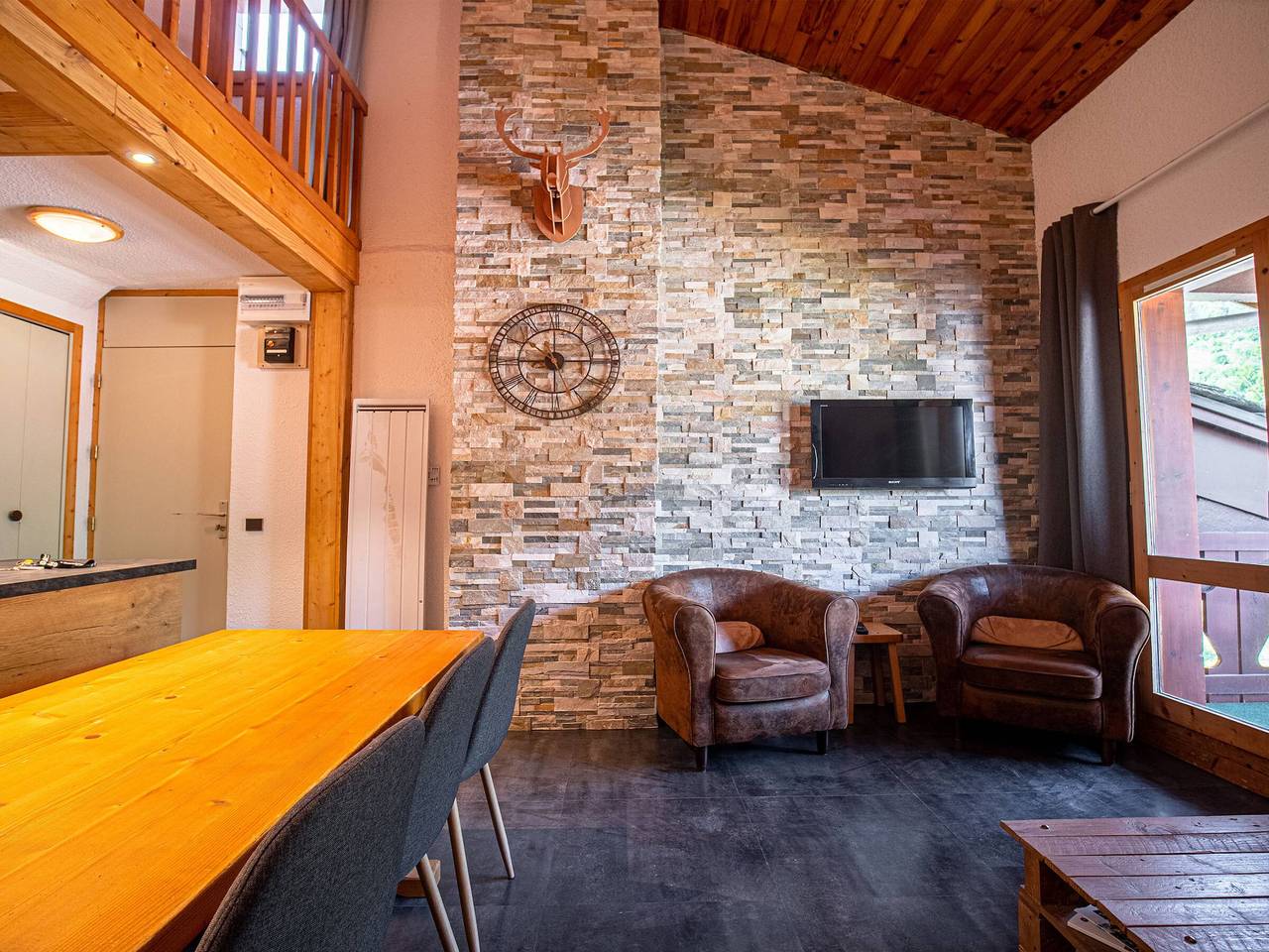 Apartamento entero, Dúplex con vista a pistas - Valmorel - 6 pers. in Valmorel, Les Avanchers-Valmorel