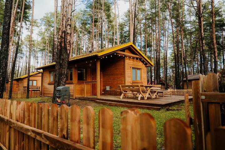 Ferienwohnung für 6 Personen, mit Terrasse und Ausblick in Polen