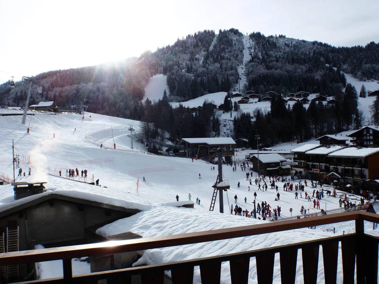 Apartamento entero, 1 dormitorio, centro de pueblo, cerca de las pistas, Wifi in La Clusaz, Región de Annecy