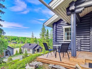 Gîte pour 4 personnes, avec terrasse et sauna à Ruka