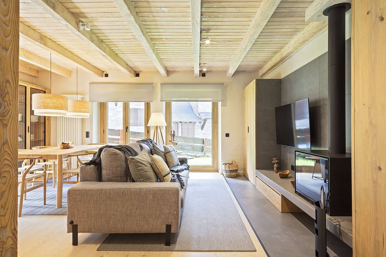 Appartement entier, Appartement de vacances pour 6 personnes avec jardin in Naut Aran, Baqueira Beret