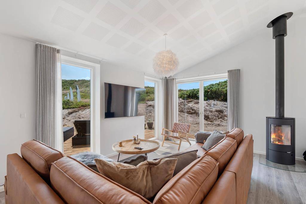 Modern luxury holiday home with wellness suite and games room in Hvide Sande, Holmsland Klit