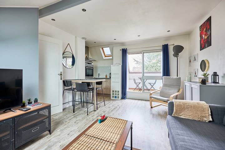 Apartamento de vacaciones para 4 personas, con balcón y jardín - 1