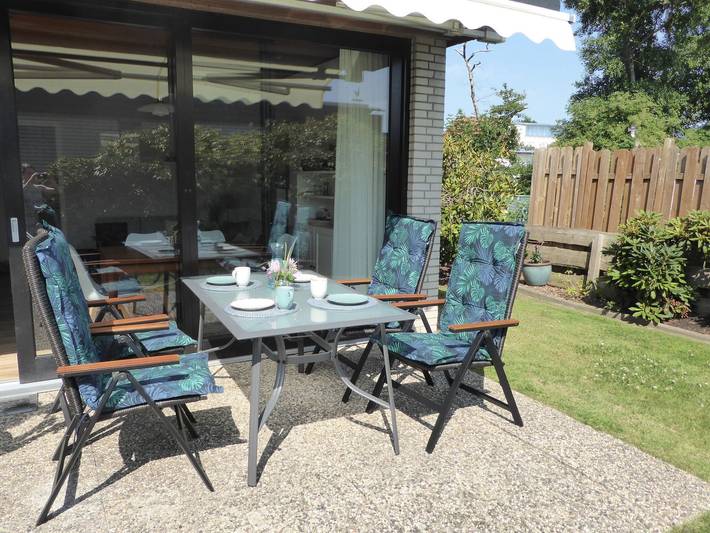 Ferienwohnung für 4 Personen, mit Terrasse und Ausblick sowie Garten in Tossens - 4