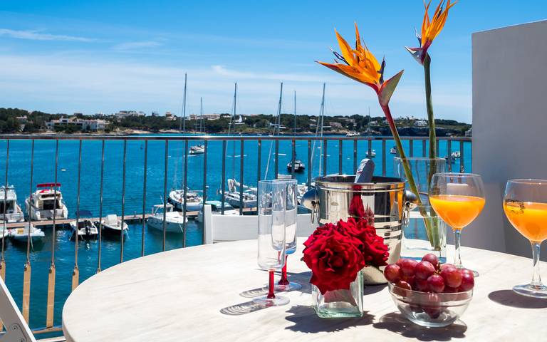 Ferienwohnung am Strand für 4 Personen, mit Balkon in Portocolom