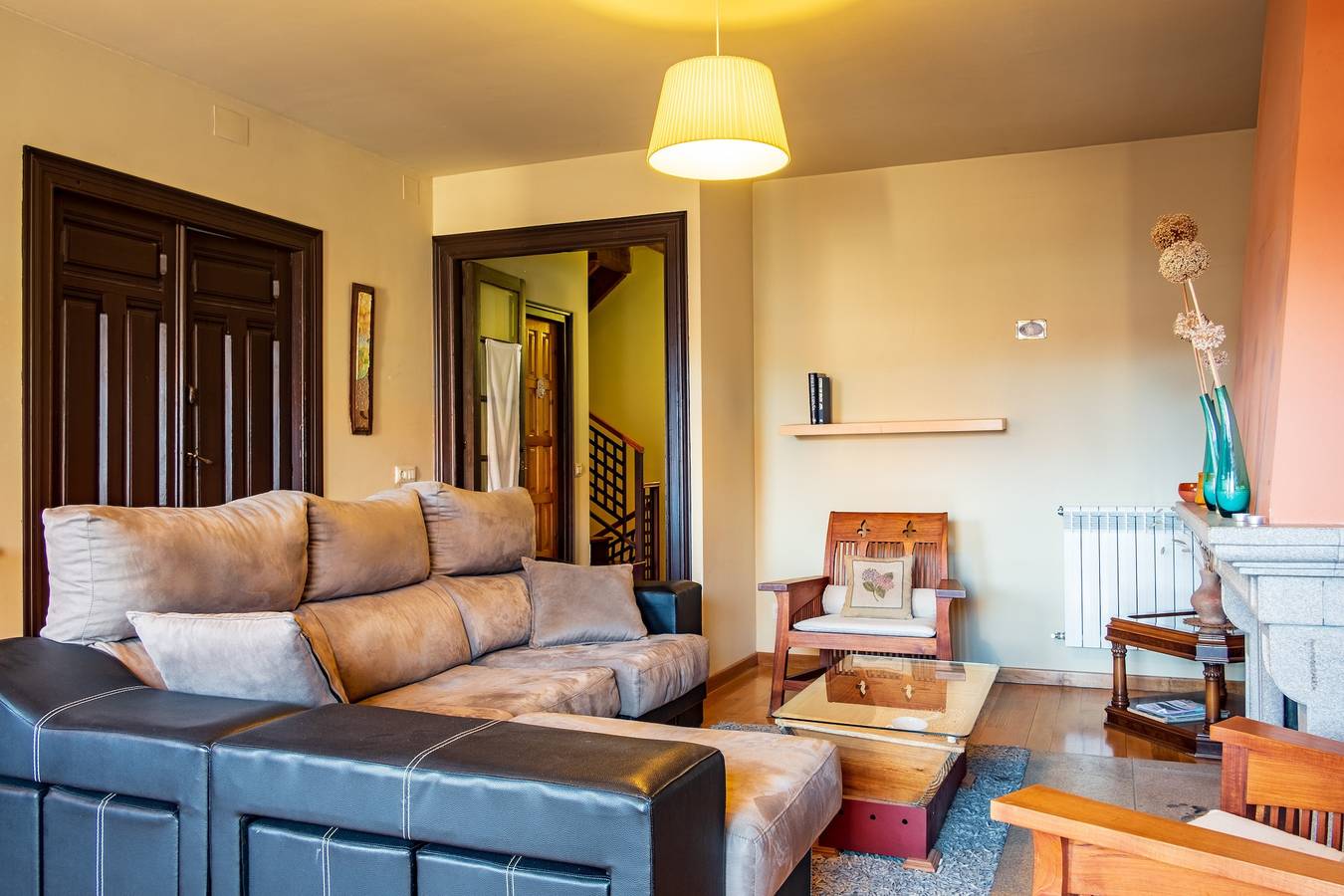 Finca 'Casa Rural El Saúco' mit privatem Garten und Balkon in La Vellés, Salamanca Provinz