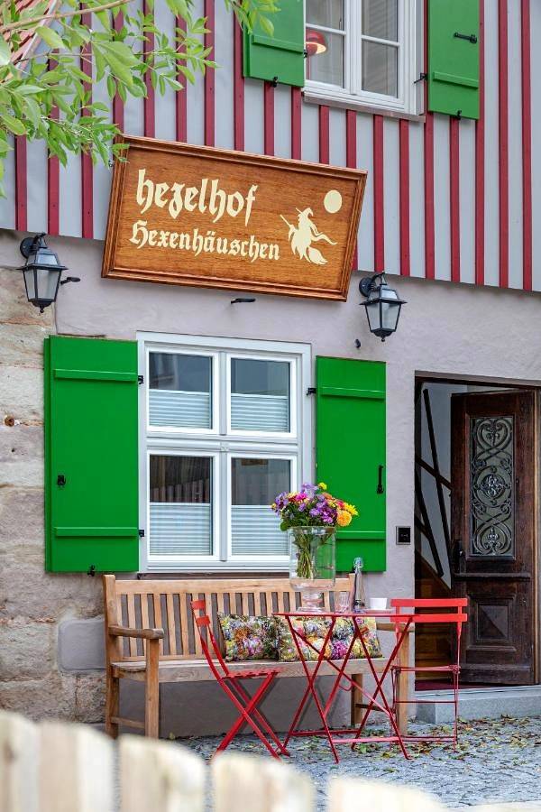 Hezelhof´s Hexenhäuschen in Dinkelsbühl, Romantische Straße