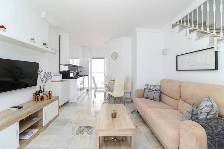 Ferienhaus für 4 Personen, mit Balkon und Sauna sowie Kinderpool, kinderfreundlich in Marbella - 3