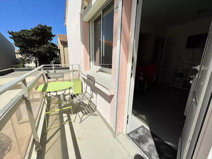 Location de vacances pour 2 personnes, avec balcon, animaux acceptés à Port-la-Nouvelle