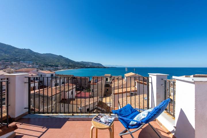 Ferienwohnung für 4 Personen, mit Terrasse in Cefalù
