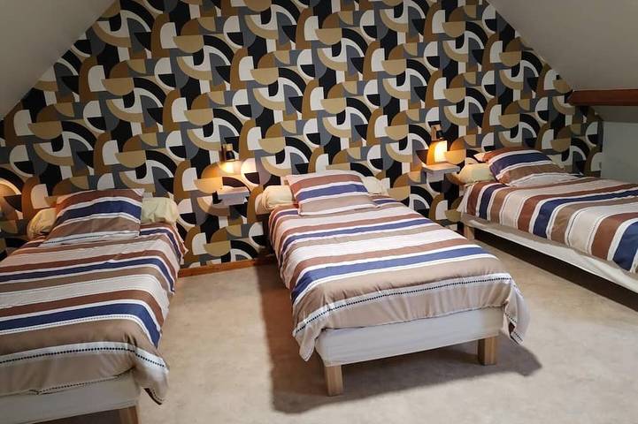 Location de vacances pour 7 personnes, avec terrasse et jardin, animaux acceptés à Saint-Omer - 3