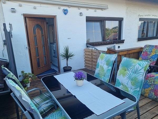 Ferienwohnung für 2 Personen, mit Balkon und Terrasse sowie Garten und Ausblick in Kirchberg im Wald - 2