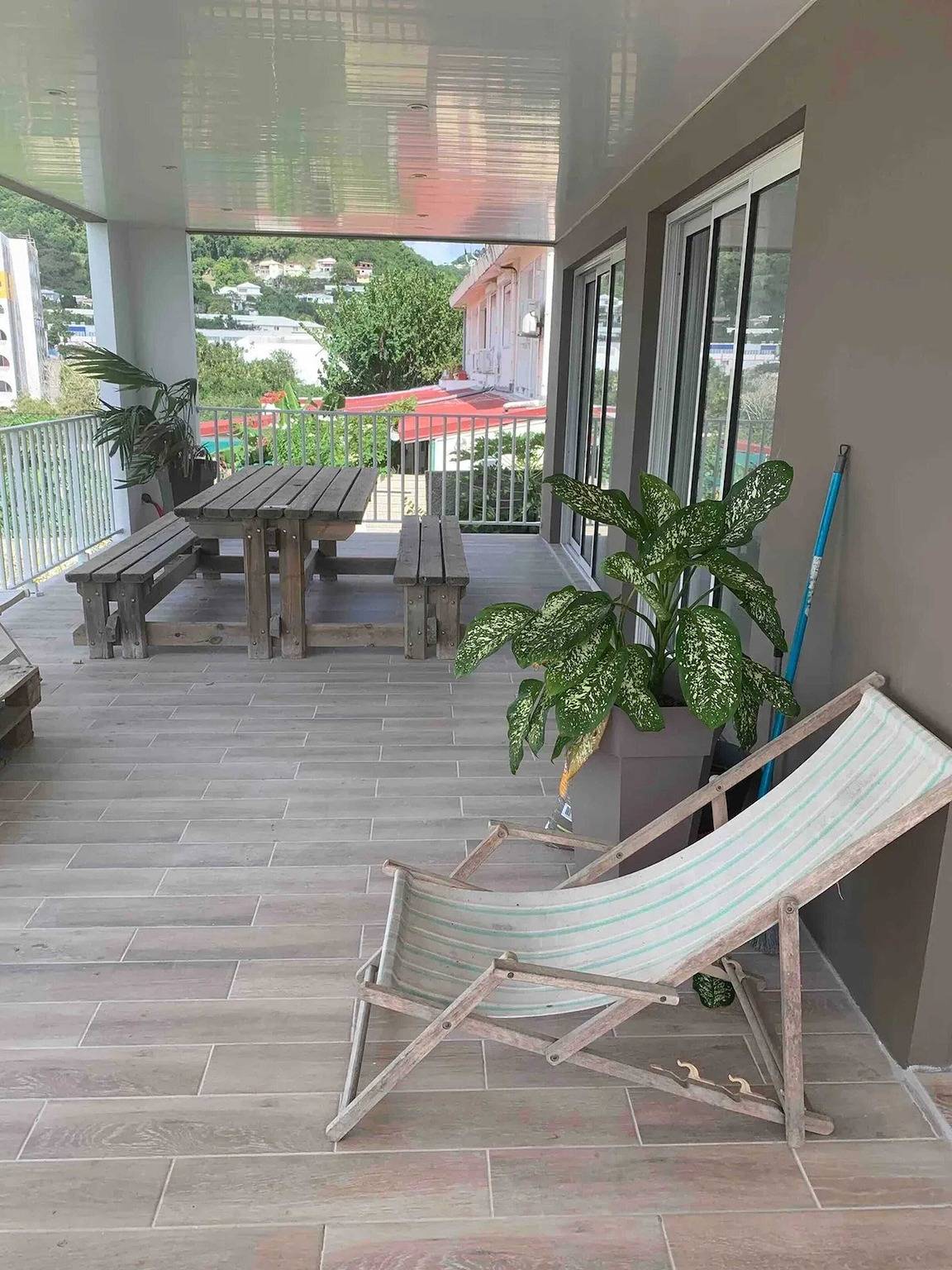 Entire apartment, Spacious Apartment with Sea View in Le Marin in Le Marin, Martinique