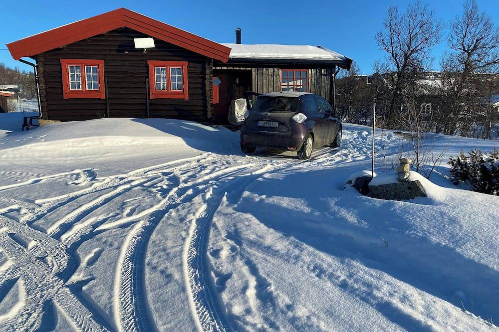 Traditionelle Hütte in Nøsterbølia in Uvdal, Nore og Uvdal