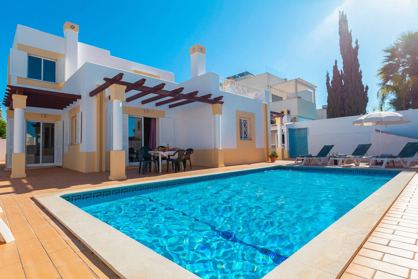 Villa Azzurra in Albufeira, Faro District