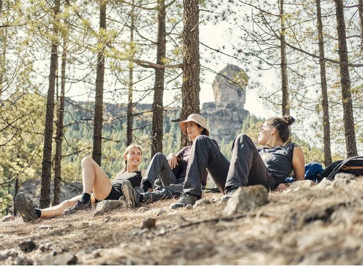 Casa rural para 6 personas, con jardín en Tejeda