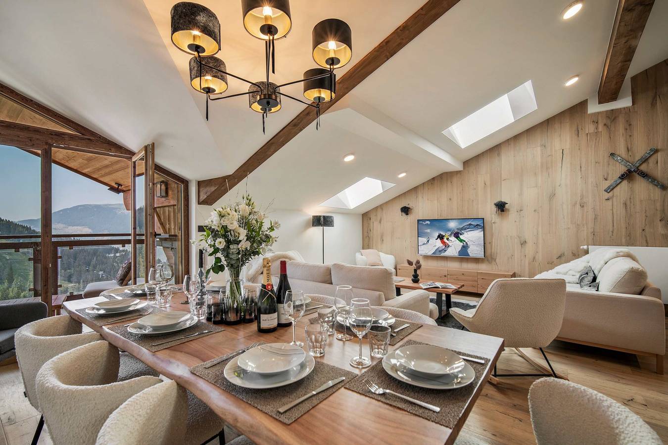 Apartamento entero, Luxury Penthouse Courchevel Sauna Views 4Br Nebula in Courchevel 1650 (Moriond), Saint-Bon-Tarentaise