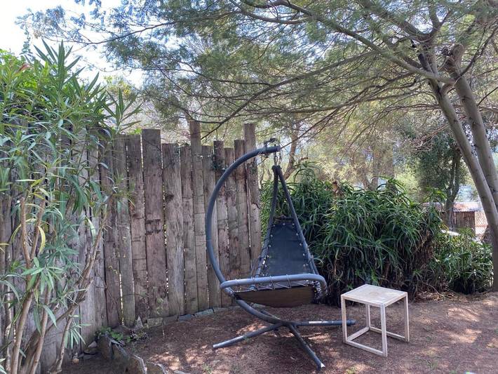 Gîte pour 4 personnes, avec vue et jardin ainsi que piscine et balcon dans Plage de Tiuccia - 4