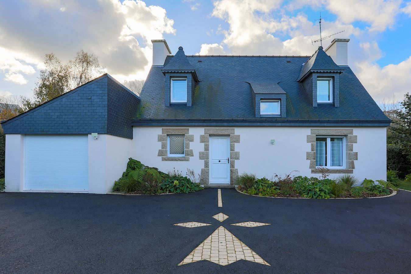 Chambres d'hôtes Soizic – Privates Stockwerk, Frühstück inkl., 5 Min. zum Hafen Paimpol in Paimpol, Côte de Goëlo