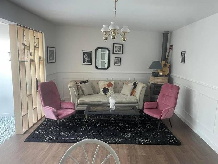 Maison d’hôte pour 2 personnes, avec Terrasse ainsi que Jacuzzi et Jardin
