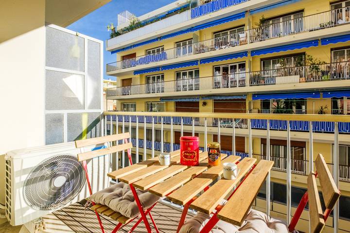Ferienwohnung für 6 Personen, mit Balkon in Cannes - 4