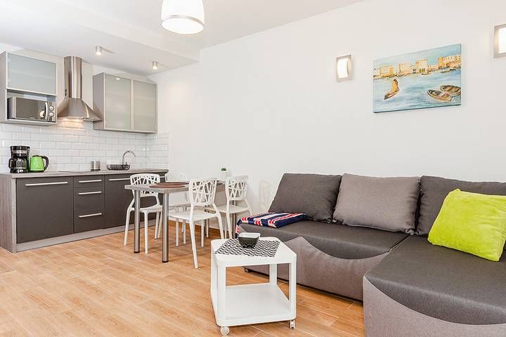 Ferienhaus für 6 Personen, mit Balkon und Terrasse sowie Garten und Sauna in Ostseeküste Polen - 4