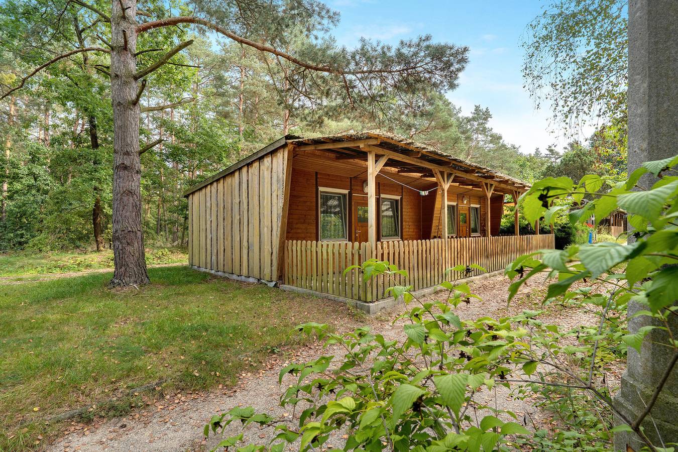 Bungalow '33 - Kimbucht' mit privater Terrasse und Gemeinschaftsgarten in Waldhufen, Oberlausitz Niederschlesien