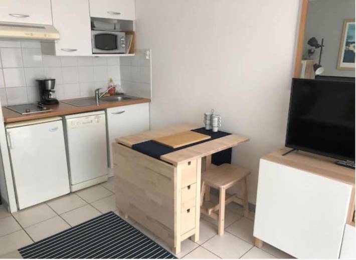 Gîte pour 4 personnes, avec piscine et jardin, animaux acceptés dans Golf De La Nivelle - 3