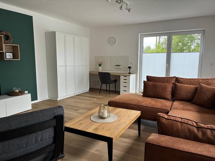 Ferienwohnung für 5 Personen, mit Terrasse und Garten sowie Seeblick und Ausblick in Ihlow - 4