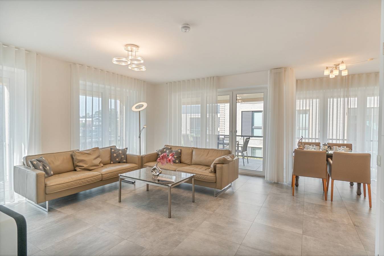 Ganze Wohnung, Apartment „Strandzeit“ im Nordsee Park Dangast mit Balkon und privater Sauna in Nordseebad Dangast, Varel