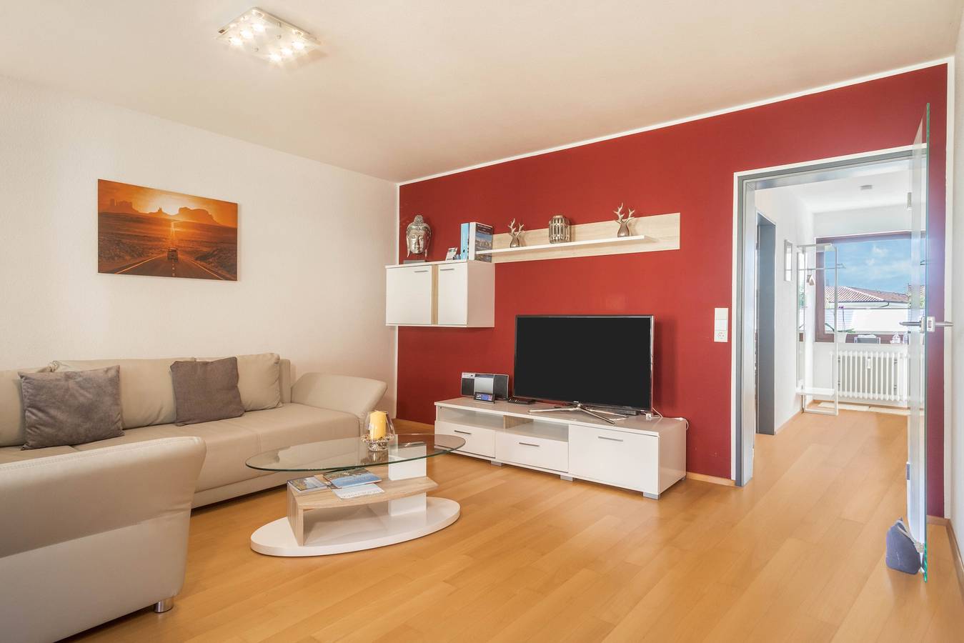Apartamento entero, Moderno apartamento vacacional "Imelda" con balcón, vistas al lago, Wi-Fi in Überlingen, Region Bodensee-Oberschwaben
