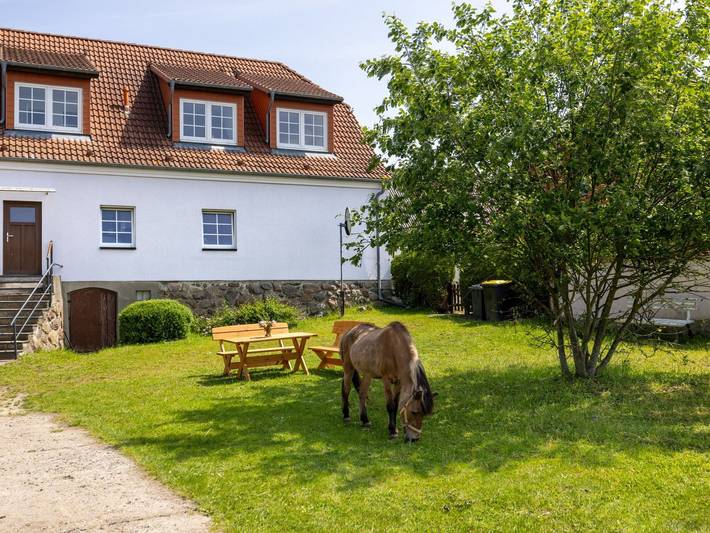 Ferienhaus für 6 Personen, mit Garten
