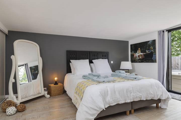 Ferienhaus für 2 Personen, mit Whirlpool und Garten in Gironde - 3