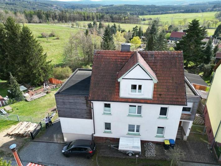 Ferienwohnung für 6 Personen, mit Garten und Ausblick