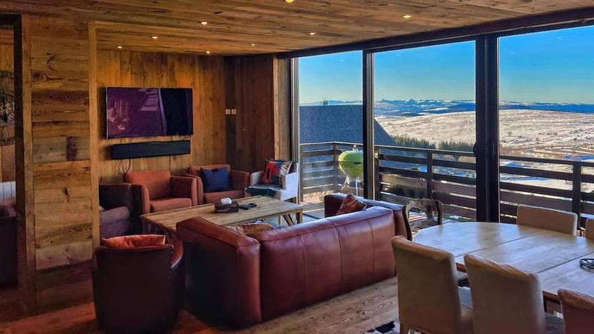 Chalet pour 10 personnes, avec vue et jardin, animaux acceptés dans Super Besse - 4