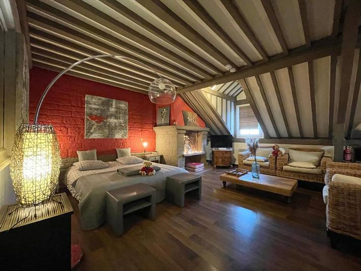 Gîte pour 2 personnes, avec vue dans Port De Honfleur