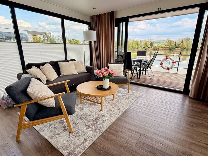 Ferienhaus für 6 Personen, mit Terrasse und Ausblick sowie Seeblick in Nordrhein-Westfalen - 3