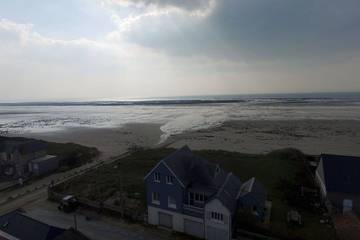 Gîte pour 9 personnes, avec jardin dans Denneville Plage