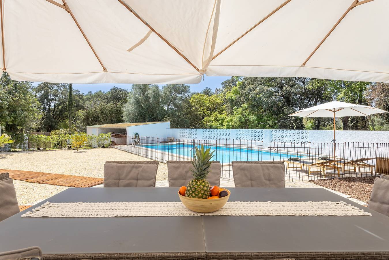 Ganze Wohnung, Ferienhaus 'Mas Tinus - Lavanda' mit Bergblick, privatem Pool und Wlan in Santa Cristina d'Aro, Costa Brava