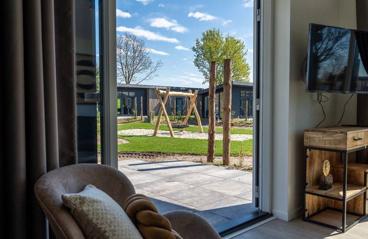 Lodge für 4 Personen, mit Garten und Kinderpool sowie Pool in den Niederlande - 3