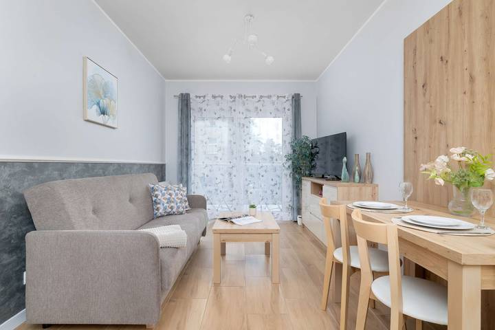 Apartament wakacyjny dla 3 osób, z Ogród w Sosnowiec