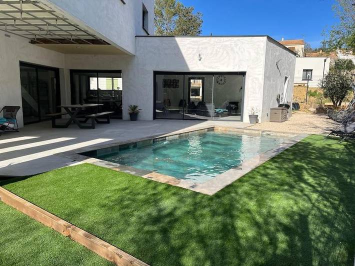 Chalet para 7 personas, con piscina - 1