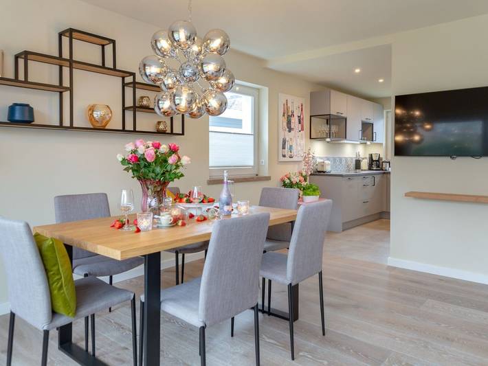 Ferienhaus für 4 Personen, mit Balkon und Garten sowie Sauna, kinderfreundlich - 1