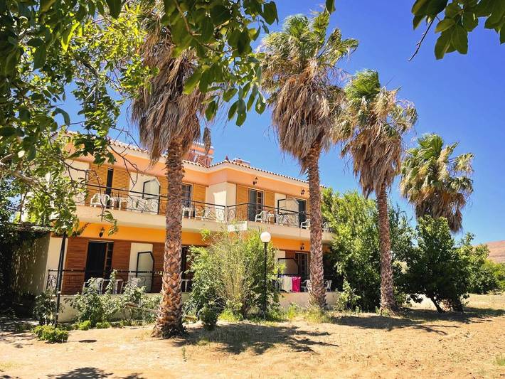 Appartement de vacances pour 3 personnes, avec Balcon et Terrasse ainsi que Jardin et Vue