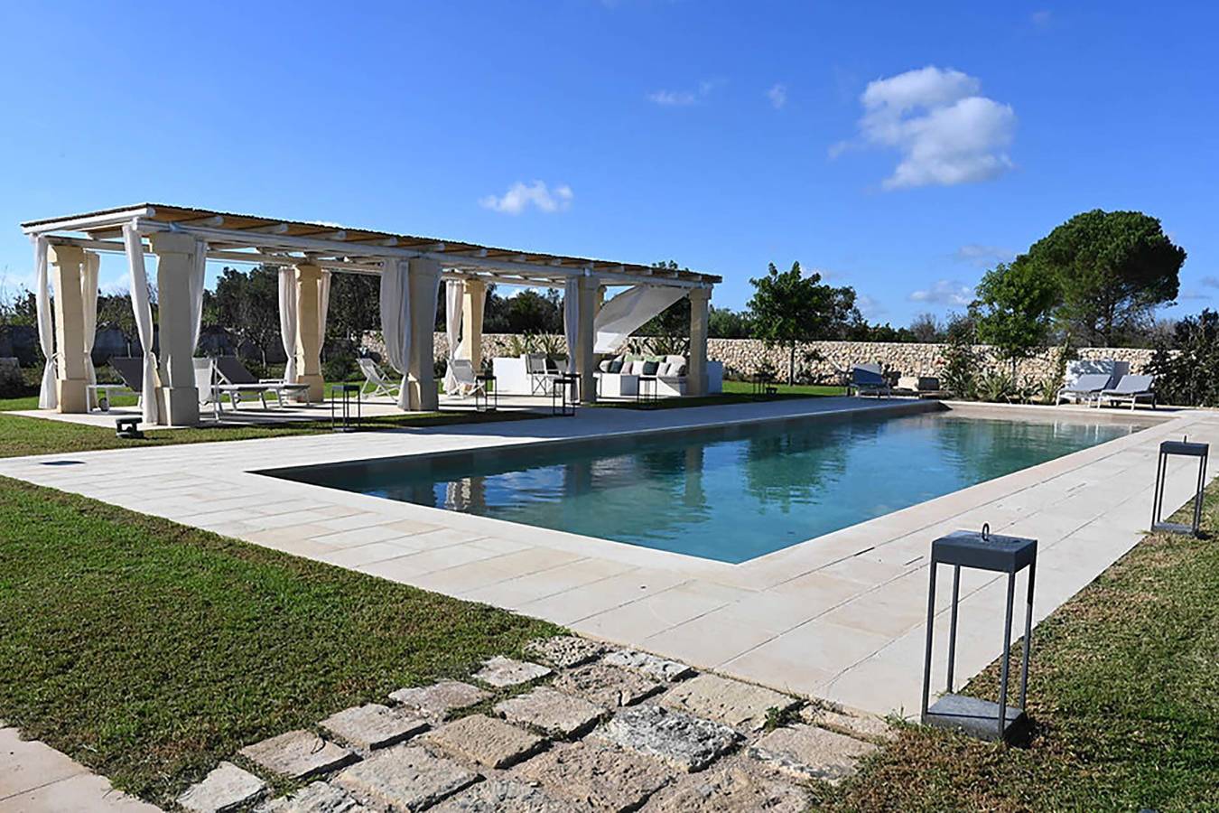 Villa für 20 Personen mit Whirlpool in Vernole, Lecce Provinz