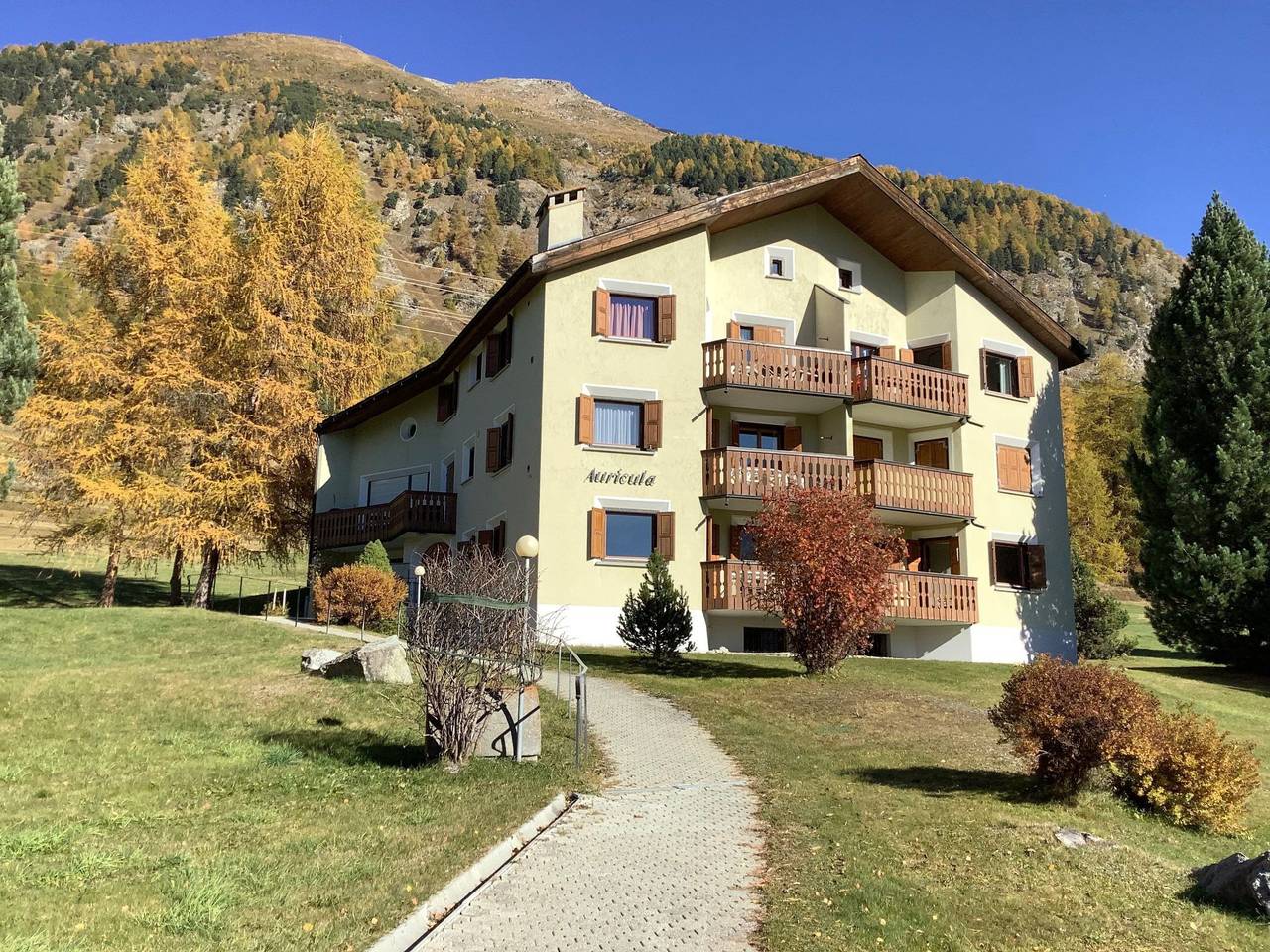 Ganze Wohnung, Chesa Auicula in Pontresina, Sankt Moritz